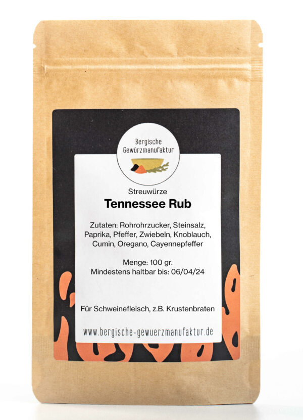 Tennessee Rub - Streuwürze für Schweinefleisch